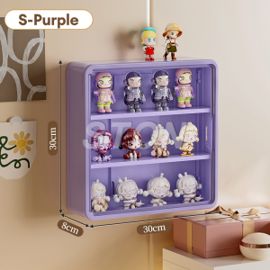 LifeStow 4Layers Acrylic Display Rack Wall Mounted Display Box Blind Box Storage Cabinet Stand Multi-layer Dustproof Storage Popmart