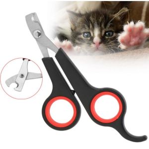 ชุดกรรไกรตัดเล็บสัตว์เลี้ยงสำหรับปัตตาเลี่ยนสุนัขและตะไบเล็บเครื่องมือตัดแต่งขนสัตว์เลี้ยง