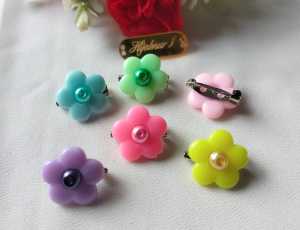 Hijabnur1 - 6 Bros Hijab Bunga - Bros Hijab - Peniti Dagu Handmadae