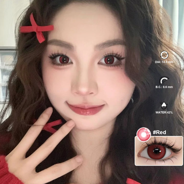 (%E2%89%880.33RM/DAY)%20UYAAI%201%20Pair%20%5B0.00-6.00%20Power%5D%20Colored%20Contact%2014.5mm%20K4%20Brown%20Cosmetic%20Color%20Lens%20Eye%20Fashion%20Monthly%20Replacement%20-%20Image%207