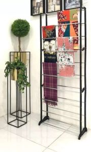 SHENAR Rak amazing 2in1 /Amazing Shoe Rack / Rak Jilbab / Rak Sepatu 10 Susun tanpa cover /rak Bongkar pasang