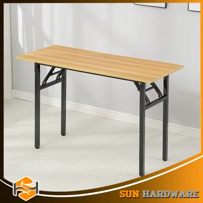 Foldable Training Table (80x40CM)/ Training Folding Table / Foldable Training Table Comfortable RANDOM DESIGN