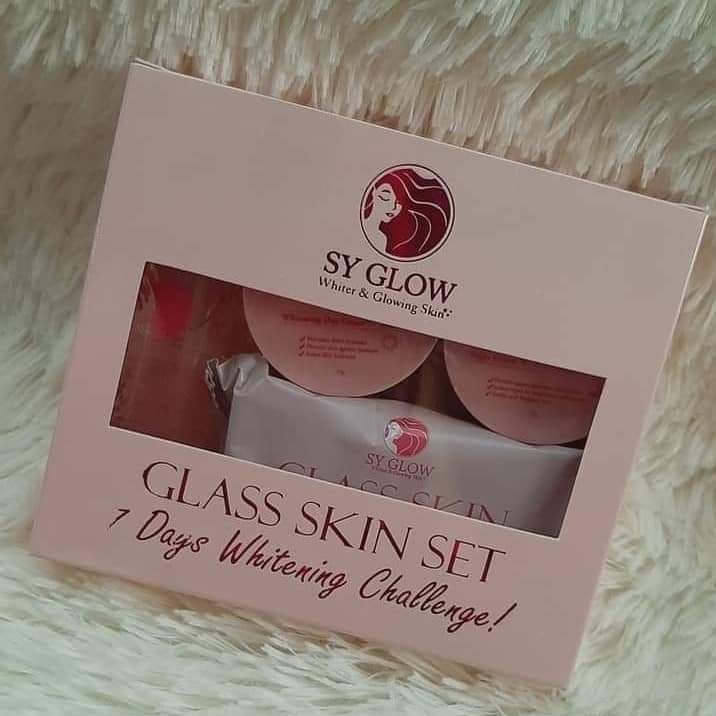 SY GLOW GLASS SKIN SET 7 DAYS WHITENING CHALLENGE Lazada PH