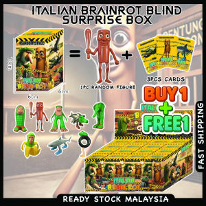 [BUY 1 FREE 1] Italian Brainrot Blind Surprise Box Tralalero Tralala Tung Tung Tung Sahur Figure Toy Collection Toys Boys Girls Kids
