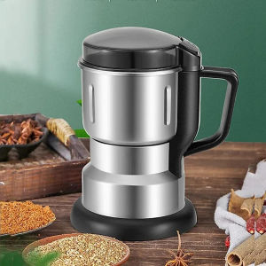 Máy Xay Hạt Siêu Mịn Máy Xay Bột Ngũ Cốc Máy Xay Đa Năng Máy Xay Tỏi Ớt Tiêu Lưỡi Dao Sắc Bén
