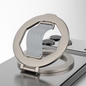 NEXTYOO Dây đeo silicon Giá đỡ điện thoại từ tính Di động 360 ° Có thể xoay được Giá đỡ dạng vòng có thể tháo rời Chất lượng cao Gấp lại Giá đỡ điện thoại dạng vòng