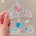 Girls Princess Crowns Crystal Hairband Romantic Bride Hair Accessories for Women Kid Cosplay Party Wedding Jewelry Headwear. 