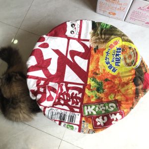 Ổ nệm cho thú cưng siêu dễ thương [ Giao màu ngẫu nhiên ] | TIỆM CỦA MÂY : 0937.88.11.99 |