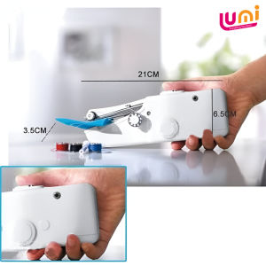 Mesin Jahit Tangan Mini Otomatis / Handy Stitch Mesin Jahit Portabel / Mini Sewing Machine Portable