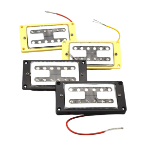 Double Coil Electric Bass Pickup Neck and Bridge Guitar Parts 6 Strings Guitar Pickups Double Noise Reductions Pickups