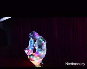 เสื้อแจ็คเก็ต มีไฟ Illumination มีฮูด พร้อมส่งในไทย