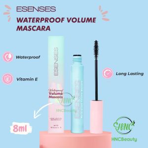 ESENSES Waterproof Volume Mascara 8ml [Longlasting Vitamin E Ujung Sikat Halus] Maskara