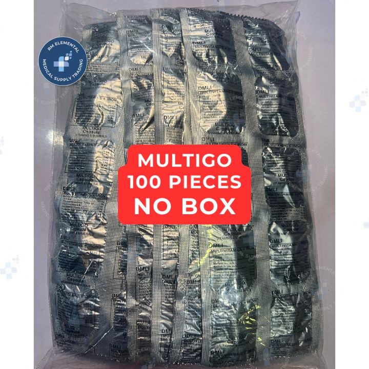 Multigo Generic MULTIGO - MULTIVITAMINS + IRON Capsule 100s | Lazada PH
