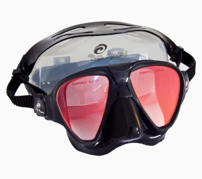 Red Tinted Diving Mask - Rob Allen Spearfishing