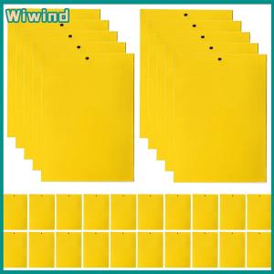 [FREESHIPING/COD] แผ่นดักแมลงหวี่และแมลงวันผลไม้แบบสองด้าน 30/50/100 ชิ้น ขนาด 8x4 นิ้ว สำหรับควบคุมแมลงในสวนและภายในบ้าน