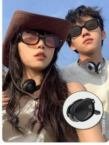Polarized UV Protection Folding Sunglasses Outdoor Driving Sunglasses Mens Womens Anti Glare UV Sunscreen Sunglasses