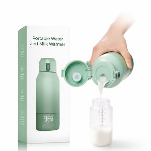 MilaNest 10400mAH Portable Bottle Warmer 500ml Large Capacity Fast Heating Rechargeable Travel & Outdoor