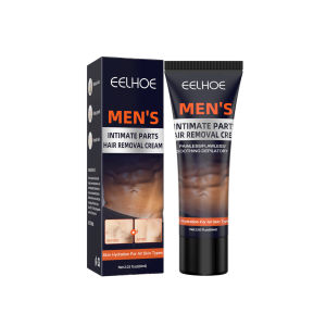 EELHOE ครีมกำจัดขนผู้ชาย Mens Hair Removal Cream สูตรอ่อนโยน ไม่ทำร้ายผิว ยับยั้งขนขึ้นใหม่ ไม่มีร่องรอยกำจัดขนขา กำจัดขนรักแร้ เอาหนวดเคราออก ไม่แสบ ไม่คัน รักแร้ ครีมกำจัดขน ครีมกำจัดขนร่างกาย