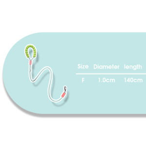 BORORO Pet Leash Dopamine Design Comfort Foam Handle Alloy Lock Detachable O-Ring Durable Polyester Rope