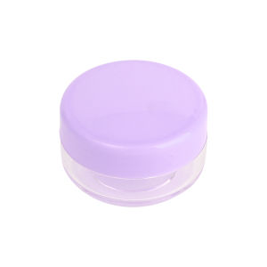 Cosmetic Packaging Round Box 10/20gGram Face Cream Box Sample Empty Container Small Refillable Bottles Plastic Travel Pot