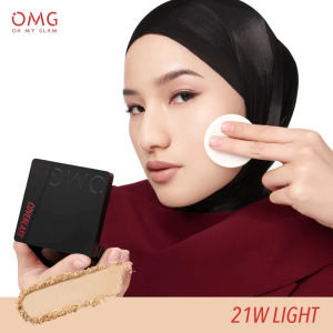 OMG Oh My Glam Coverlast Two Way Cake 12 g - Bedak Padat Kontrol Minyak Hingga 8 Jam | BPOM