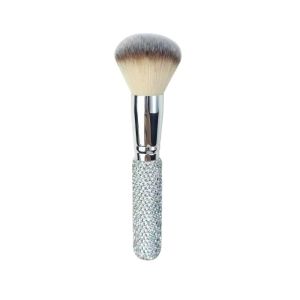 PAZNUL Diamond Embedded Makeup Brushes Dazzling Handle Soft Bristles Blush Brush Fashion Smooth Application Multi-Functional Brush Beginners Use