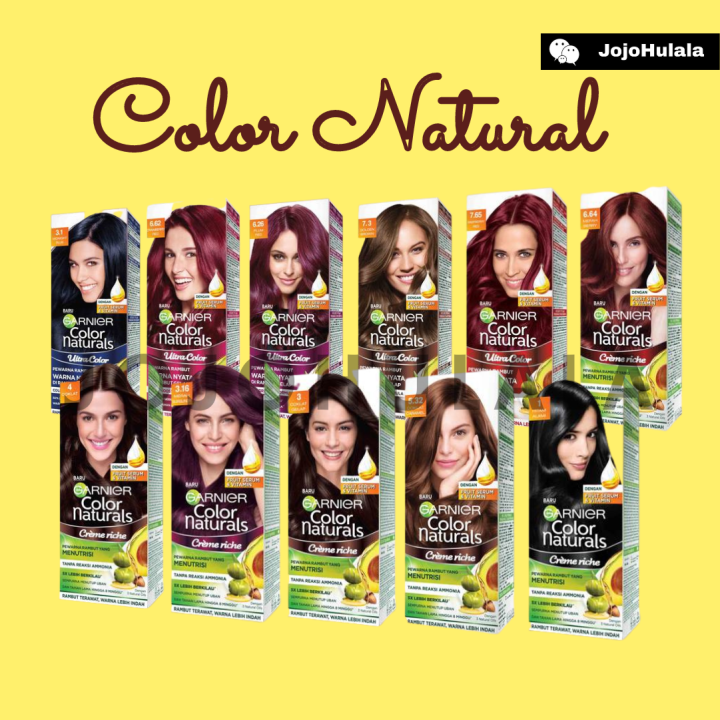 Garnier Hair Color Naturals Cream Hair Dye 50ml Ultra Color Golden