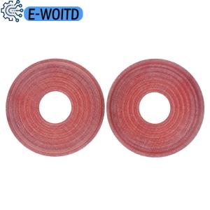 E-WOITD 2Pcs Bass Elastic Wave Loudspeaker Subwoofer Woofer Speaker Repair Spider Damper Gasket Of Voice Coil