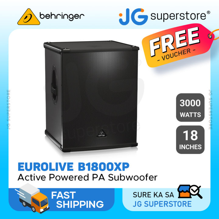 Fashion behringer 18 powered subwoofer