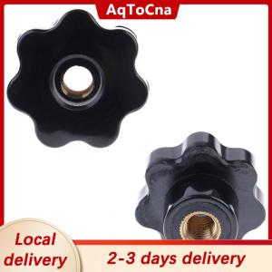 [COD] AqToCna Ship within 24 hours Plastic M4 M5 M6 M8 female thread seven star shaped head clamping nuts knob