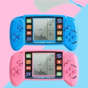 YOUSHI TOP Trẻ em Niềm Vui Cổ điển Trò chơi Đồ Chơi Chơi game Đồ Chơi điện tử Túi Trò Chơi Giao Diện Điều Khiển Gạch Trò Chơi Máy Trò chơi Giao Diện Điều Khiển Tetris Trò Chơi Máy Chơi Game cầm tay