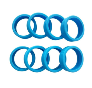 แพ็ค 8 ชิ้น ยางซิลิโคนหุ้มล้อกระเป๋าเดินทาง พร้อมส่ง ด่วนจากไทย ฝาครอบล้อซิลิโคนที่ทนต่อการสึกหรอเงียบ