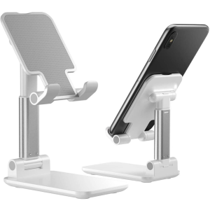 PHONE STAND - FOLDING DESKTOP STAND FOR WATCHING VIDEO READING AND STUDYING