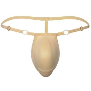 กางเกงในชายทรงพองกางเกงในสตรีรุ่นปรับปรุงใหม่กางเกงในสำหรับสวมใส่ทุกวันและว่ายน้ำทำจากฟองน้ำ3D ระบายอากาศได้ดีและอ่อนนุ่ม