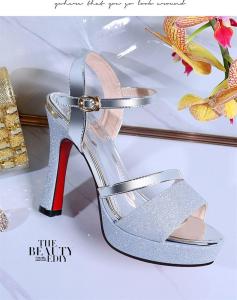 Free Shipping WomenS Sandals New Summer Style Elegant With Thin Heels Versatile Comfortable To Wear Waterproof Platform Fashionable High Heels