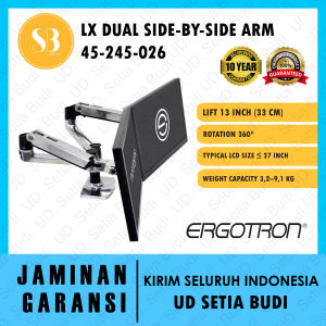 Ergotron LX Dual Side-by-Side Arm (45-245-026)