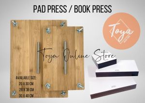 Book Press for notepad receipt and tracing pad / Pad Press