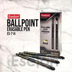 12pcs Pulpen HAPUS / Pulpen bisa dihapus / Erasable pen ESELON ES714