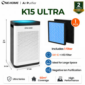 ONE HOME Air Purifier Negative ions With HEPA Filte Dust Filter Purifier Filter Replacement For Home
