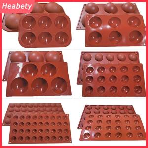 Heabety 1 cái khay nướng bánh Khuôn Silicone khuôn sô cô la bóng Khuôn Silicone khuôn Lollipop bánh khuôn Bếp nướng công cụ