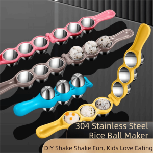 GAOSU Stainless Steel Rice Ball Mould Food Grade Easy to Use Sushi Maker Lightweight Easy to clean Rice Shaping Tool Home Cooks