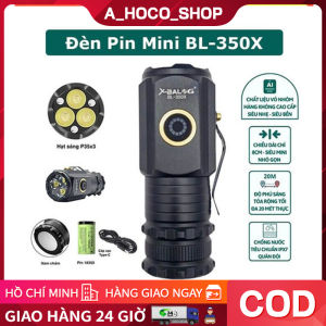 Đèn pin cầm tay siêu sáng SD-S350  soi xa 200 mét chống nước tiêu chuẩn IPX7