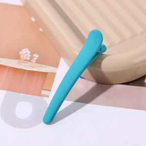 10PCS Candy Colors Duckbill Hair Clips Professional Hairdressing Salon Hairpins Makeup for Women Girl Makeup Spa Hair Care Hairgrip Styling Tools Coiffure