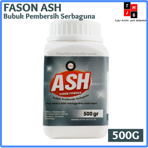 Fason Ash Cleaner Bubuk Pembersih Serbaguna Kerak Kotoran Jamur Kaca Stainless Marmer Shower