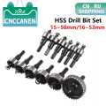 MATA BOR BULAT SET KOMPLIT 12 PCS UNTUK LUBANG BESAR MATA BOR BESI BAJA ASLI HSS HOLE SAW BIT SET. 