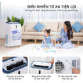 Máy lạnh di động mini 12.000 BTU FUJIE, điều hòa di động đứng mini làm lạnh đa năng hút ẩm lọc không khí , điều khiển từ xa, qua App, không cần lắp đặt - Chính hãng bảo hành 2 năm. 
