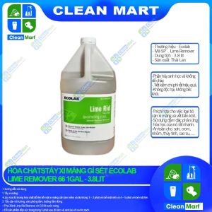 [ECOLAB] Hóa Chất Tẩy Xi Măng Gỉ Sét Lime Remover-66 | Ecolab (3.8L) - CLEAN MART