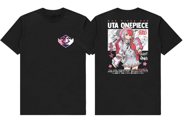 ONE PIECE SHIRT RED FILM UTA T SHIRT Daughter Of Red-Haired Shanks