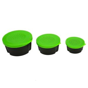 Fishing Live Baits Box Container Baits Case Fishing Lures Box with Lid & Hole Fishing Lures Baits Box Live Baits Bucket