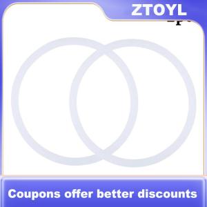 【ZTOYL】 2 cái du lịch Mug Tumbler Nắp Gasket không thấm nước tuyệt vời niêm phong hiệu ứng cup Leak-proof Gasket Silicone cup Nắp công cụ